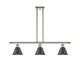 Innovations - 516-3I-PN-M8 - Three Light Island Pendant - Ballston - Polished Nickel