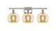 Innovations - 516-3W-PN-G128-8 - Three Light Bath Vanity - Ballston - Polished Nickel