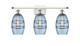 Innovations - 516-3W-WPC-G557-6BL - Three Light Bath Vanity - Ballston - White Polished Chrome