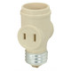 Satco - 90-2450 - Keyless Current Tap - Ivory