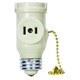 Satco - 90-2451 - Pull Chain Current Tap - Ivory