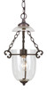 Crystorama - 5761-BU-CL - One Light Pendant - Pendant - Bronze Umber