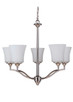Craftmade - 41725-PLN - Five Light Chandelier - Helena - Polished Nickel