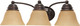 Nuvo Lighting - 60-1272 - Three Light Vanity - Empire - Mahogany Bronze
