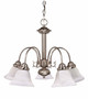 Nuvo Lighting - 60-181 - Five Light Chandelier - Ballerina - Brushed Nickel