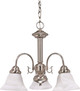 Nuvo Lighting - 60-182 - Three Light Chandelier - Ballerina - Brushed Nickel
