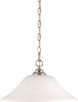 Nuvo Lighting - 60-1829 - One Light Pendant - Dupont - Brushed Nickel Nuvo Lighting - 60-1829 - One Light Pendant - Dupont - Brushed Nickel