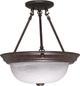 Nuvo Lighting - 60-209 - Two Light Semi Flush Mount - Old Bronze