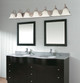 Ballerina Seven Light Vanity (60-291)