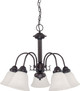 Nuvo Lighting - 60-3141 - Five Light Chandelier - Ballerina - Mahogany Bronze