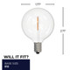 Bulbrite - 776786 - Light Bulb - Filaments: - Clear