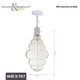 Bulbrite - 810176 - Pendant - Builder Fixtures - Clear