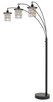 Cal Lighting - BO-2668-3L-DB - Three Light Arc Floor Lamp - Silveton - Dark Bronze