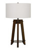 Cal Lighting - BO-2833TB - One Light Table Lamp - Bilzen - Walnut