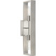 Progress Lighting - P710126-009 - Two Light Wall Bracket - Boundary - Brushed Nickel