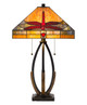 Tiffany Two Light Table Lamp (BO-3009TB)