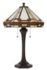 Tiffany Two Light Table Lamp (BO-3016TB)