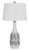 Cal Lighting - BO-3203TB - One Light Table Lamp - Ely - White Marble