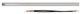 Cal Lighting - CF-1001-ROD-24 - Extension Rod - Breezymeadow - Brushed Steel