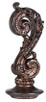 Cal Lighting - FA-5059A - Finial - Metal Finials - Rust
