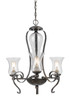 Cal Lighting - FX-3548/3 - Three Light Chandelier - Metal - Eternity
