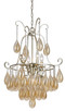 Cal Lighting - FX-3591-5 - Five Light Chandelier - MARION - Warm Silver