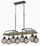 Cal Lighting - FX-3695-8 - Eight Light Chandelier - Forio - Pine/Iron
