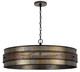 Cal Lighting - FX-3822-5 - Five Light Chandelier - Heraklion - Aged Bronze