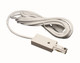 Cal Lighting - HT-279/16G18-WH - Cord & Plug Set - Cal Track - White