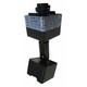 Cal Lighting - HT-303-BK - Slope Ceiling Adopter For Line Volt - Cal Track - Black