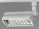 Cal Lighting - HT-955-WH - One Light Track Fixture - Track Heads - White