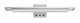 Cal Lighting - LA-8044 - LED Wall Sconce - Newry - Brushed Steel