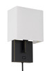Cal Lighting - LA-8048WL-1 - One Light Wall Lamp - Oberlin - Dark Bronze