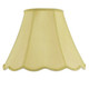 Cal Lighting - SH-8105/12-CM - Shade - PIPED SCALLOP BELL - Champagne