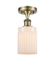 manufacturer_finish:Antique Brass|manufacturer_glass:Matte White|light_output:220.00lm|color_temperature:2200K|cri:99