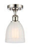 manufacturer_finish:Polished Nickel|manufacturer_glass:White Brookfield|light_output:220.00lm|color_temperature:2200K|cri:99