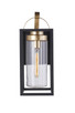 Neo One Light Outdoor Wall Mount (ZA4814-MNSB)