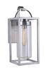 Craftmade - ZA4814-SA - One Light Outdoor Wall Mount - Neo - Satin Aluminum