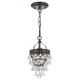Calypso One Light Mini Chandelier in Vibrant Bronze (60-131-VZ)