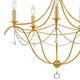 Metro Five Light Chandelier (425-GA)