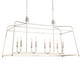 Crystorama - 2249-PN_NOSHADE - Eight Light Chandelier - Sylvan - Polished Nickel