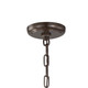 Calypso Six Light Chandelier in Vibrant Bronze (60-275-VZ)