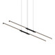Sonneman - 2801.25 - LED Pendant - Tik-Tak - Satin Black