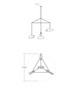 Papillons LED Pendant (2904.25K)