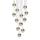 Sonneman - 2917.14-LRG - LED Pendant - Grapes - Brass