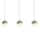 Sonneman - 2920.13-LRG - LED Pendant - Grapes - Satin Nickel