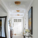 Broche Four Light Semi Flush Mount (505-GA)