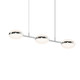 Sonneman - 3613.01 - Three Light Linear Pendant - Pillows - Polished Chrome