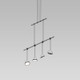 Sonneman - SLS1155 - Four Light Pendant - Suspenders - Satin Black