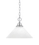 Toltec Lighting - 10-CH-2121 - One Light Pendant - Chain - Chrome